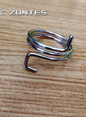 升仕ZT310-T12/R21/X12机车原厂后脚煞车踏板回位弹簧扭簧配件