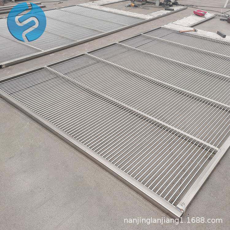 静止格栅渠道人工格栅兰江水人工格栅