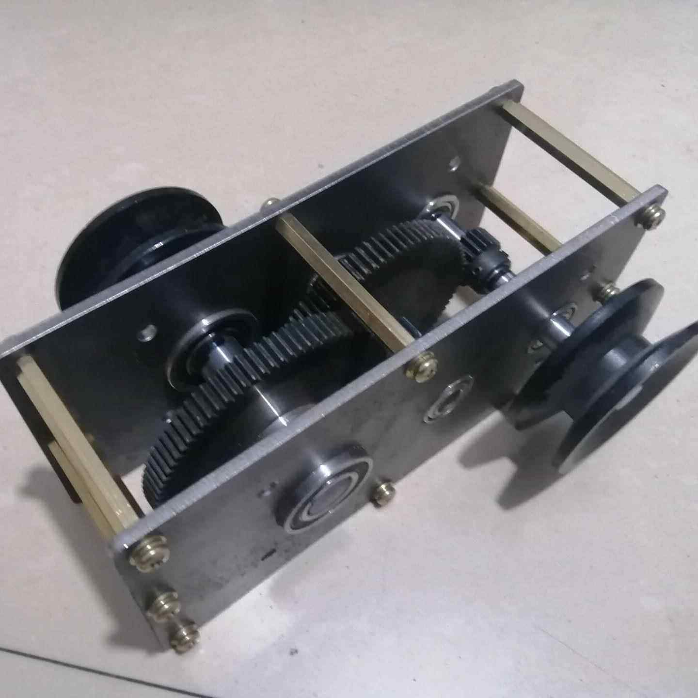 手摇发电机增速齿轮箱风力水力传动diy皮带轮变速箱减速箱可定做,五金/工具,齿轮箱,淘宝优惠券,粉丝福利购,淘宝优惠卷