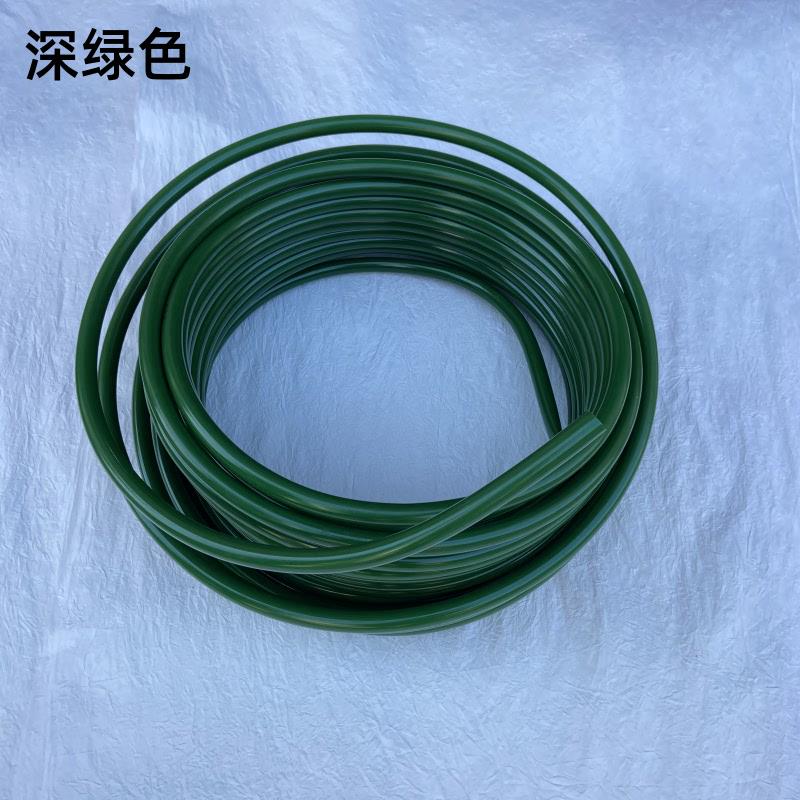 绿色铝塑管婚庆pvc造型管舞台背景装饰拱门气球纸艺花无字可弯曲