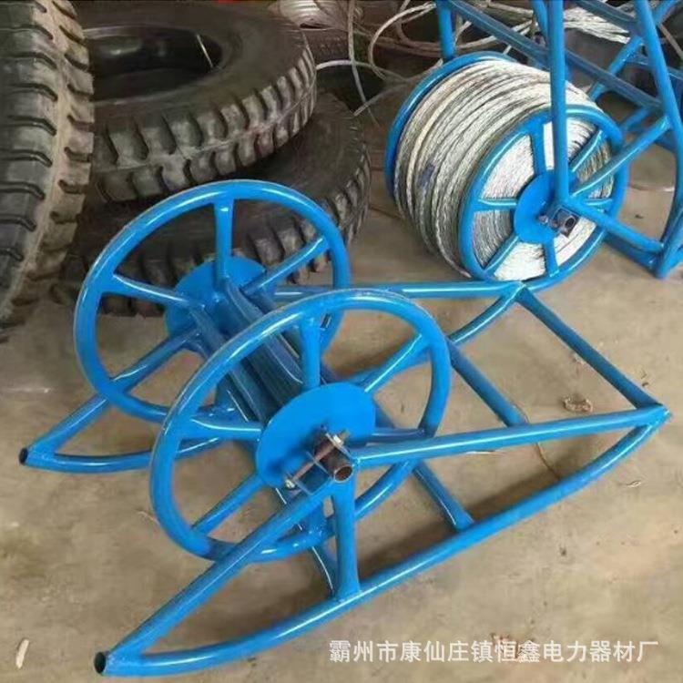 机动绞磨机尾绳收线机 绳子缠线车 可移动收线蜗牛绕线机