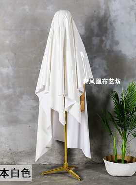 本白色超亮极滑镜面亮面柔软高弹力反光泽皮革 仿皮服装布料面料