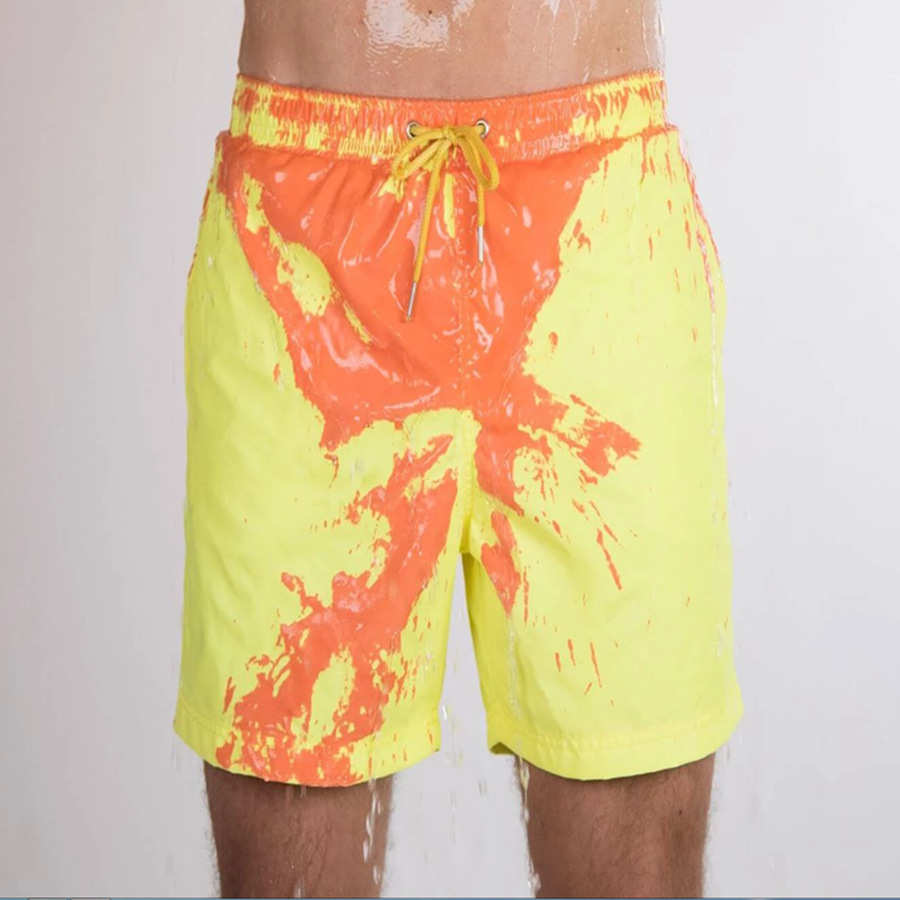 遇水变色面料 感温变色桃皮绒 感光变色布料 夜光变色布 反光布