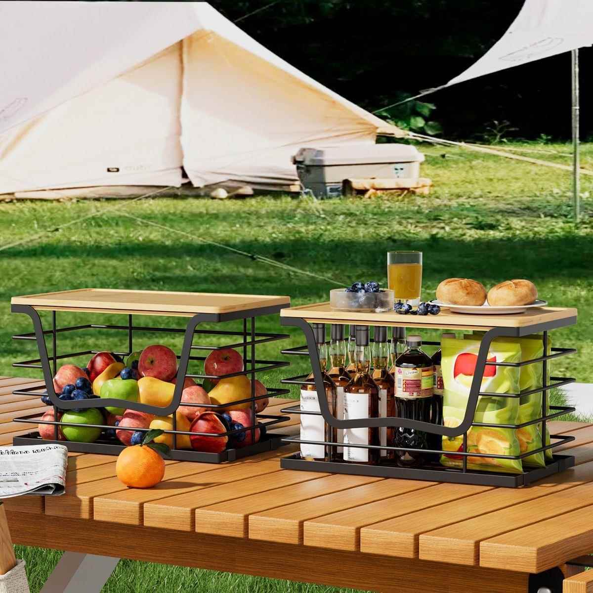 新款厨房台瓶面物架式多功能水置PDD10265果调料收纳篮家用百货大