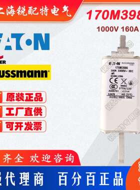 170M3986快速熔断器 1000V 160A 巴斯曼BUSSMANN快速熔断器