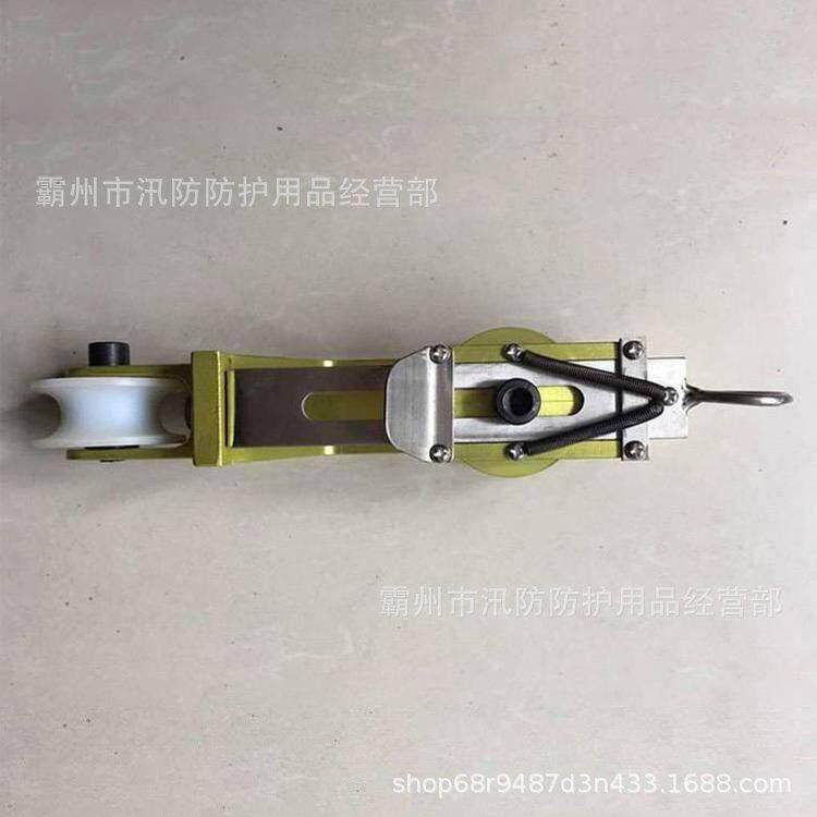 多用途铝合金跟头滑车 ZF011031电力施工滑车 0.5T环式单开口滑子