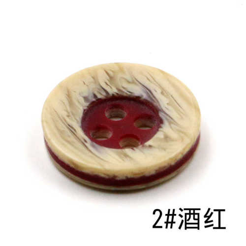 休闲diy层次服装钮扣纽扣高档辅料 扣子儿童树脂手工彩色
