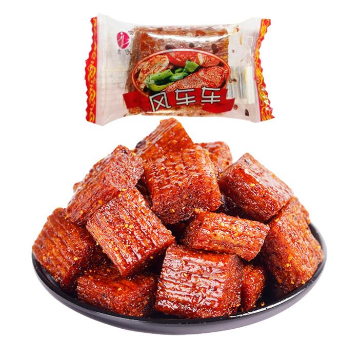 君仔风车车大刀肉辣条麻辣味儿时怀旧面筋零食小吃好吃的湖南重庆