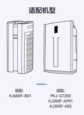 徽曦适配宜悦空01831完化器K气J60-0F-B01滤网PKJ-GT20净0滤芯KJ2