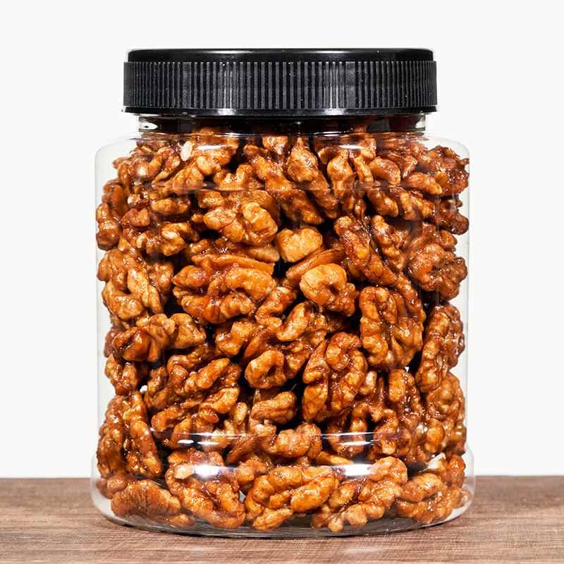 琥珀核桃仁薄皮核桃仁2024新货罐装味熟即食坚果仁炒货小吃零食