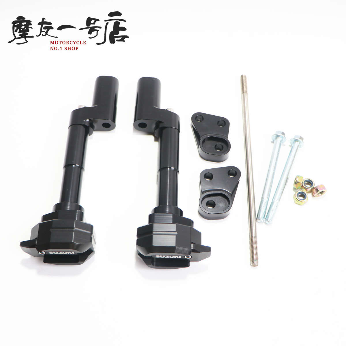 适用GSX250R防摔杠GW250改装配件保险杠DL250防原地倒防摔杆