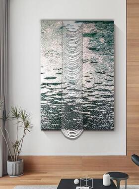 现代简约客厅装饰画立体浮雕沙发背景墙挂画样板间玄关卧室壁画