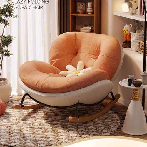 摇摇椅大人可躺摇椅2025新款单人椅成人阳台家用客厅休闲懒人沙发