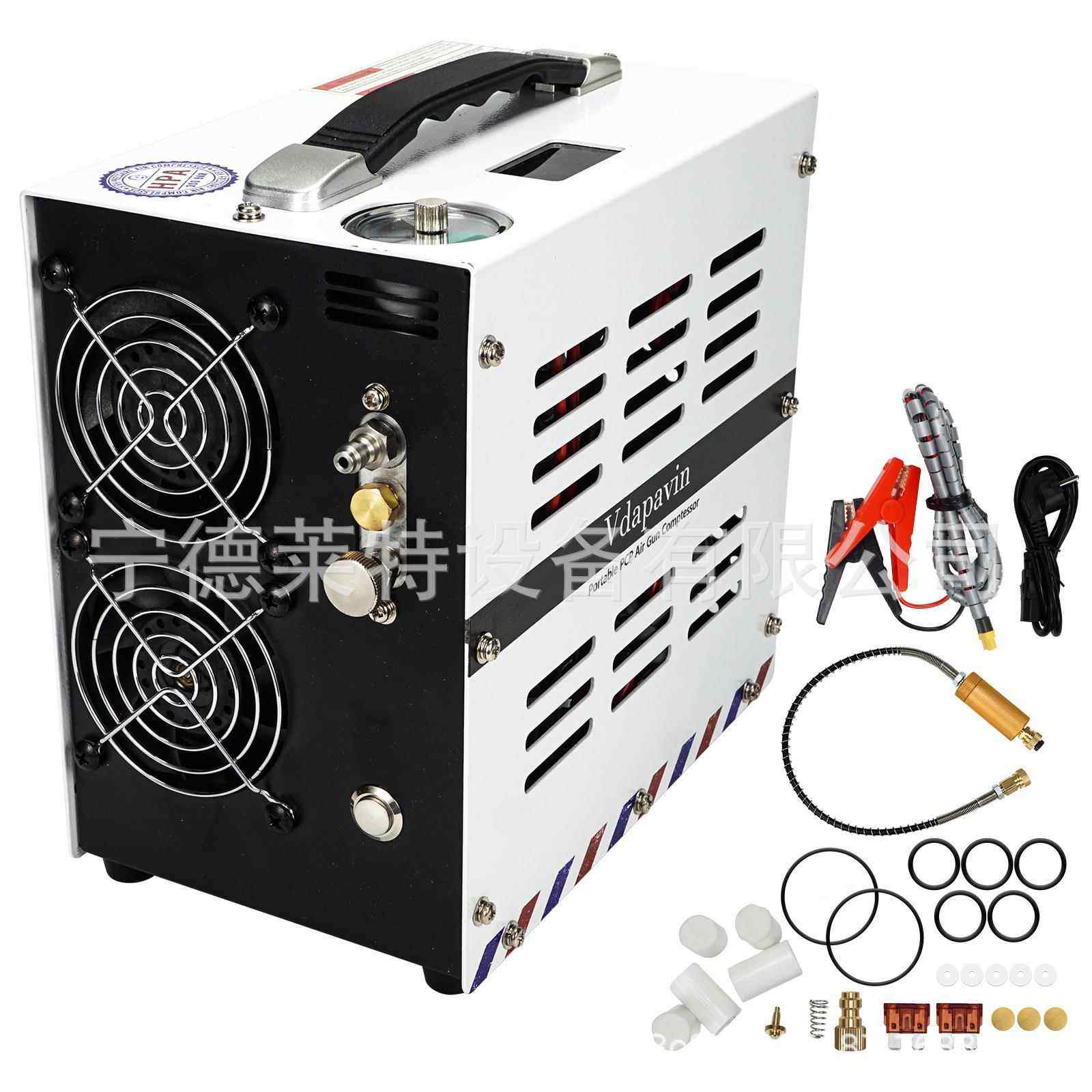 外置12伏车载高压打气泵30mpa打气机充气泵4500psi打气筒40mpa