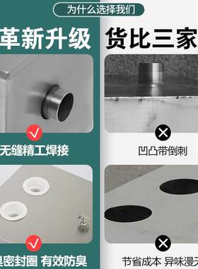 油水离器厨房餐饮56165136饭店分油家商用不锈下水道水污过滤器隔