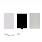 硅胶器硅胶垫垫黑色硅胶发热板垫加热电加热温控板加热树脂保温