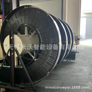 垂直搬运螺旋机 双轴承Spiral conveyor苏州电商烟草货物升降输送