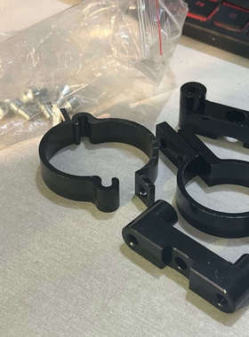 电动车电摩改装前减震铝材泥瓦支架rpm法斯特ls挡泥板31 33芯减震