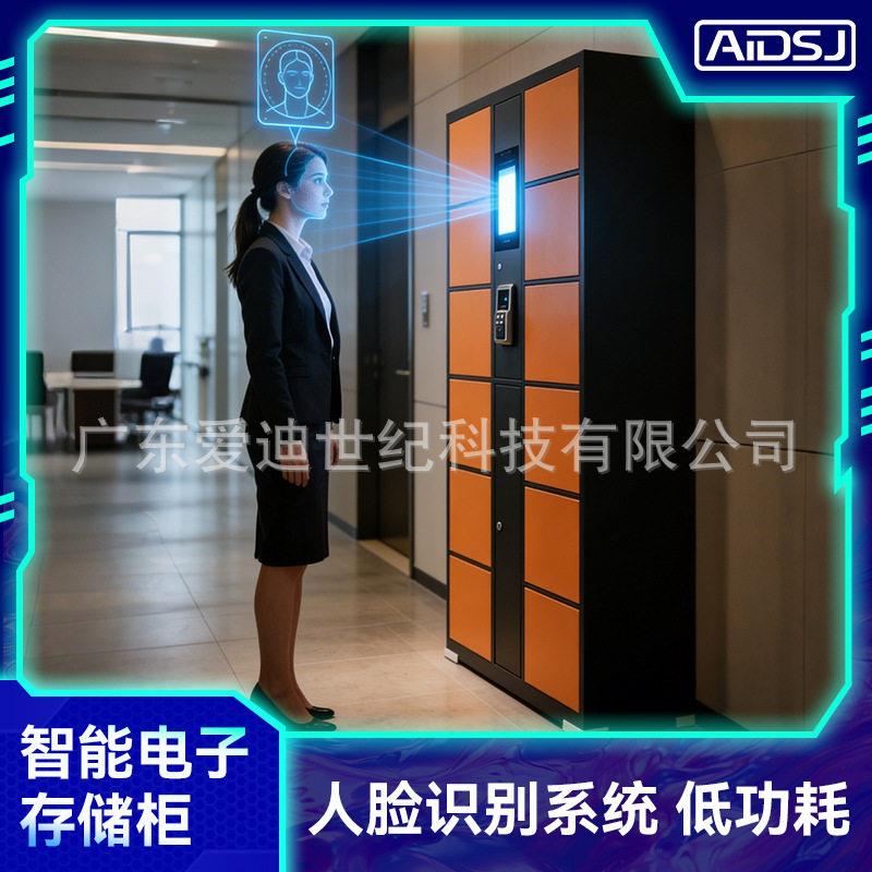 12门超市电子存包柜人脸识别工厂智能自助寄存柜储物柜存储柜