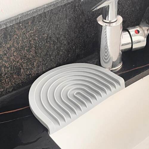 浴室厨房神器皂盒断头台排水垫家用大硅胶皂盘高端可及豪华