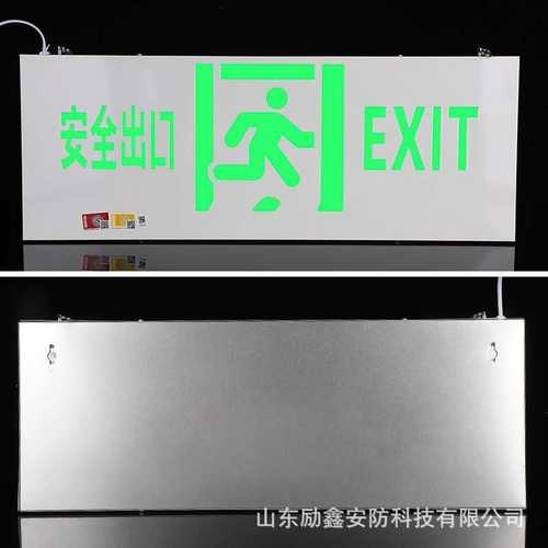 东君36V消防应急led照明灯600*200大型安全出口紧急疏散指示灯牌