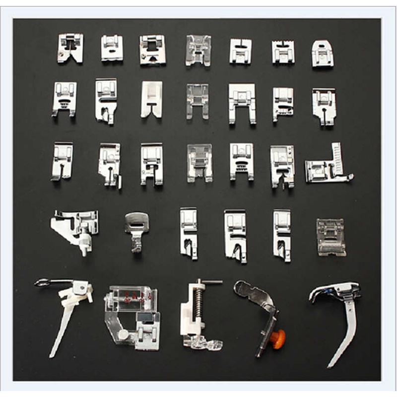 压脚套装32件42件48件52件62件家用缝纫机压脚缝纫配件