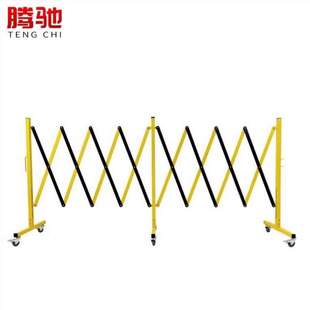 500铁铝5 腾驰CT安全隔离栏工厂车间仓库管状伸缩围栏B3T