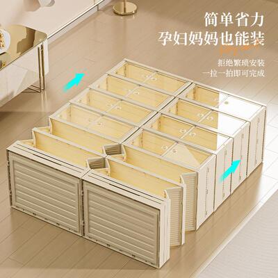 倍优倍优折叠鞋柜鞋架简子免安装家用门口入门室内鞋纳柜盒防架收