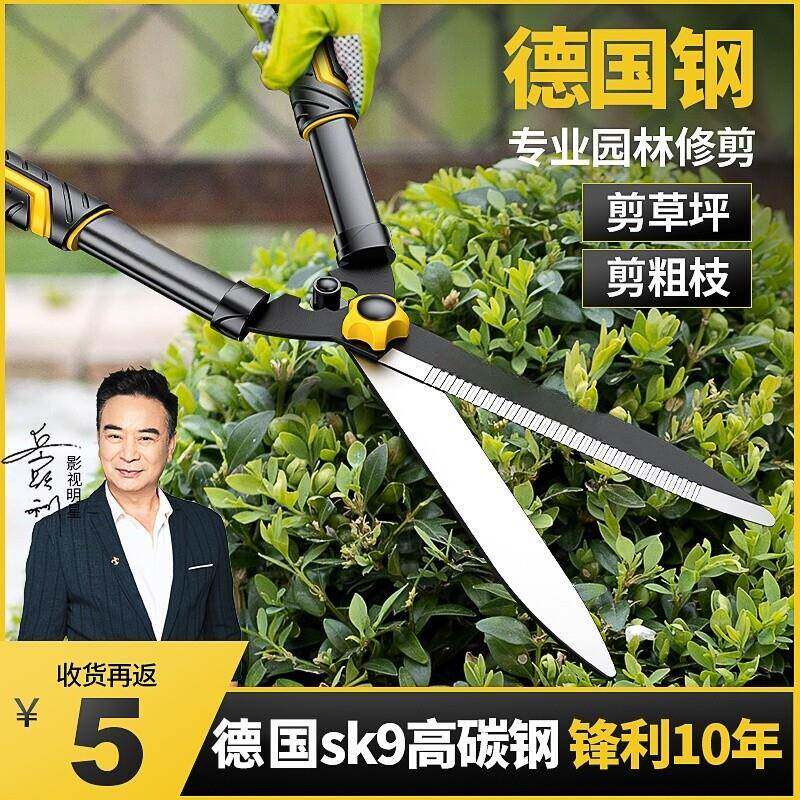 德国品质修枝剪剪树枝专用剪刀大省力园林园艺修花果树绿篱剪树木