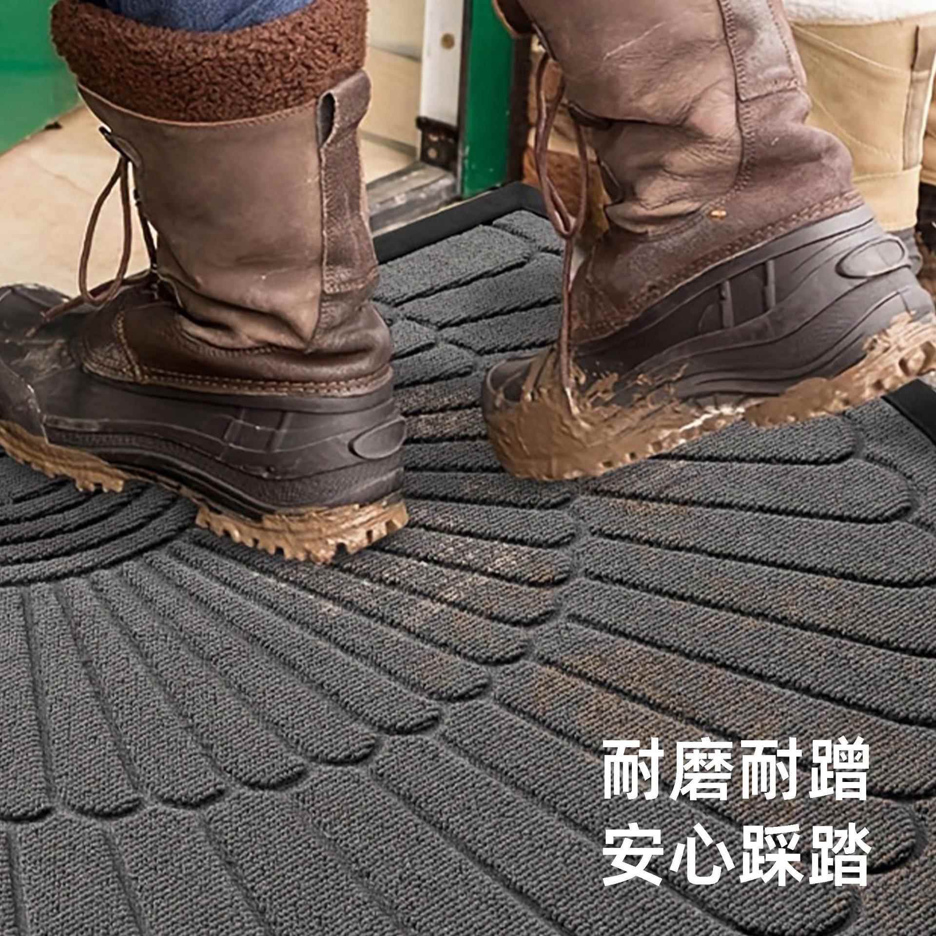 户门地垫防滑垫家用半圆除尘易打理脚高端门入口玄进关08458611室