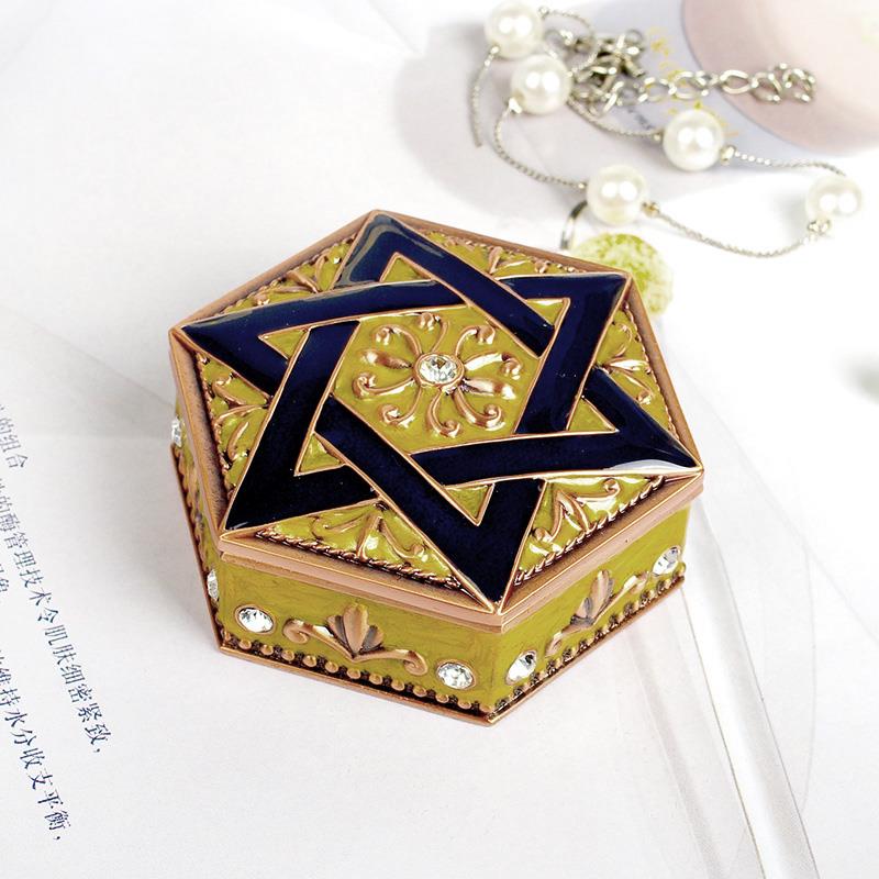 正品耳创意 珠宝戒指耳环钉首盒公主欧式韩国号手饰品收饰纳盒小