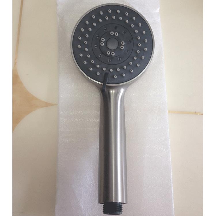 出口德国品牌原单卫浴配件ABS材质手持花洒喷头增压五档功能转换