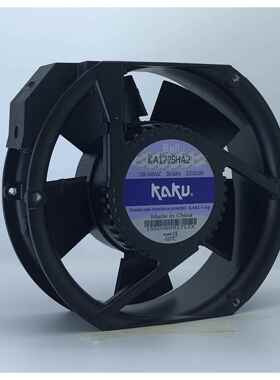 KAKU/卡固 全金属 引线式风机 KA1725HA2B 220V交流 双滚珠风机