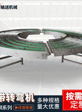 链板转弯机转180度90度环形弯机输送SC2023-7机304不锈钢已输字网