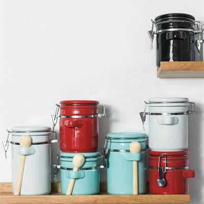 密封罐sealed jar moisture-proof storage sugar coffee bottle