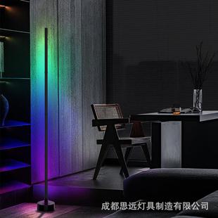 工厂室新款 智能APP落地灯红RGB卧幻彩墙室角灯酒店内网直播445氛