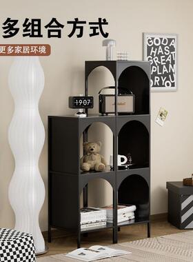 创书架落置物架法式客角意厅落简地易ZKB家用书柜转角卧室铁艺收