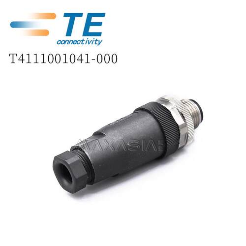 TE 泰科M12现场接头T4111001041-000 公端 4芯 A code, PG7