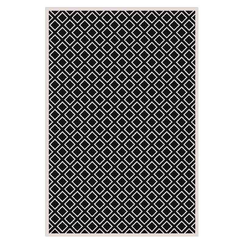 正品火山万神殿地毯意式极简厅客床边岩中古法式奶油级风格子卧室