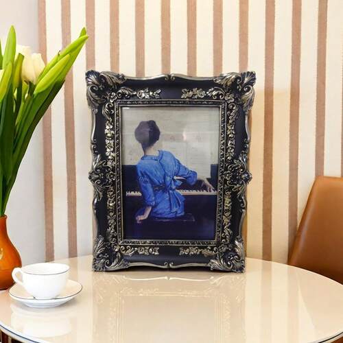 新款直销复古美式画框客厅卧室装饰画相框摆件手工礼品专用轻奢玄