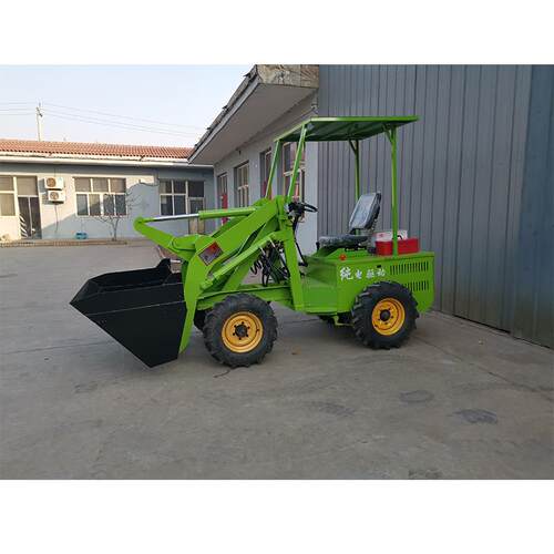 Electric loader 建筑工地电动小铲车 小型电动装载机 路面装载机