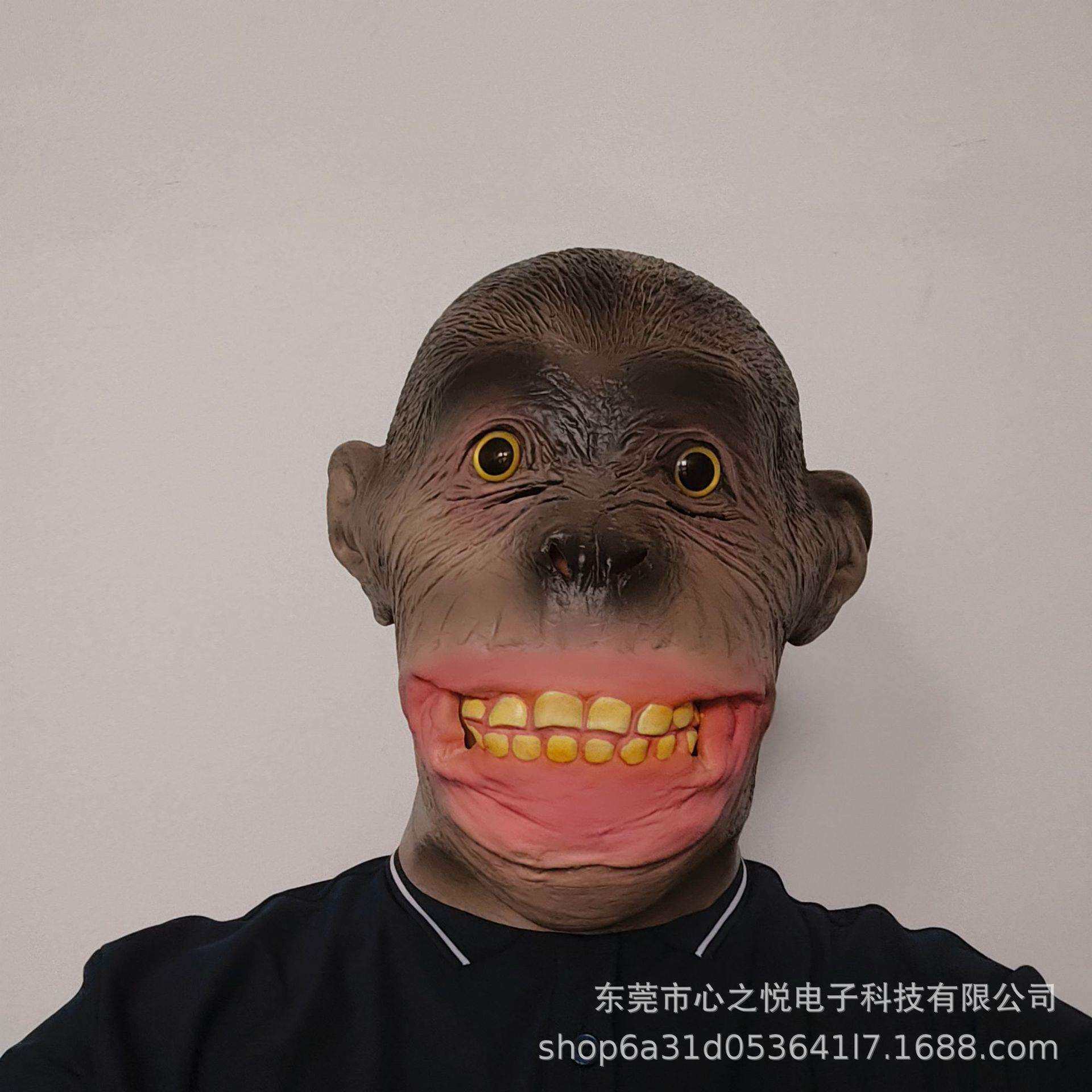 大猩猩头套 COS表演动物头套