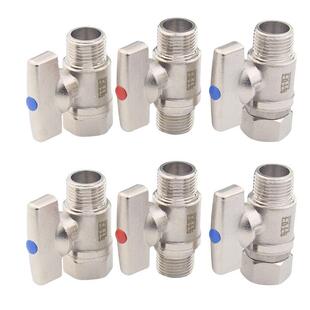 4分全铜内外丝双外丝活接球阀DN15水阀内外螺纹直通开关1/2球阀