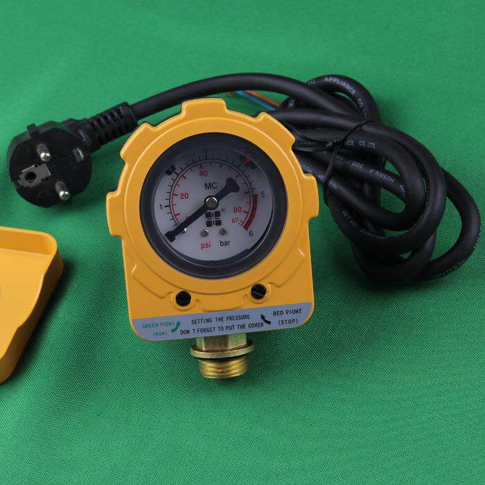 水泵自动压力控制器 光电原理水泵压力开关 压力仪表6bars