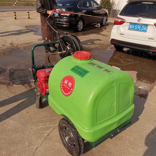 推车式高压清洗机300升柴油汽油电动各种动力300L洗车机多功能
