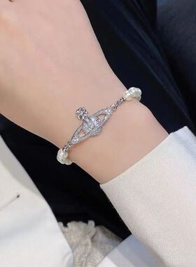 音爆土星珍珠手链手链小众手链