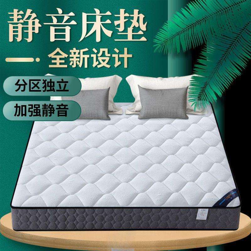 席梦床垫软硬两用20厚1.8米1.5家用双人经济型椰棕弹簧床垫批直销