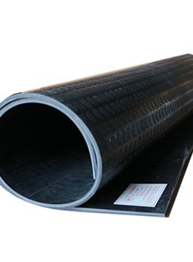 现货双安牌 4mm6mm8mm10mm12mm厚 柔软防滑橡地垫 配电室绝缘胶板