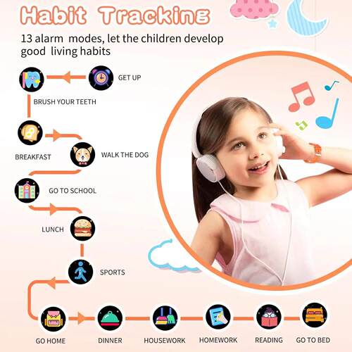 Kids Games Smart Watch for Age 5-12 Kids Gifts with 26 Games