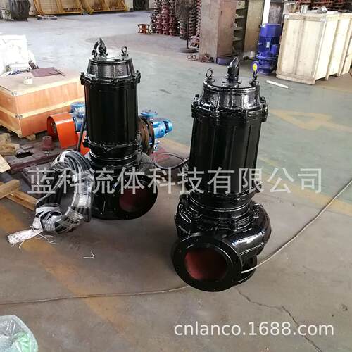 厂家供应 150QW180-20-18.5 (WQ)型无堵塞潜水式排污泵